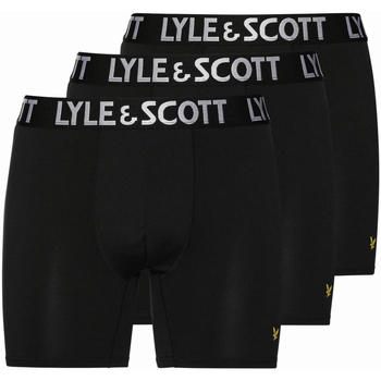 Sous-vêtements Homme Boxers Lyle & Scott Elton 3-Pack Boxers Noir