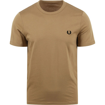 Vêtements Homme T-shirts & Polos Fred Perry T-Shirt Ringer M3519 Beige Beige