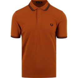 Vêtements Homme T-shirts & over Polos Fred Perry over Polo M3600 Rouille Orange Orange