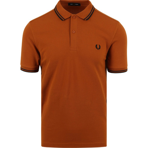Vêtements Homme T-shirts & Polos Fred Perry Polo dept_Clothing M3600 Rouille Orange Orange