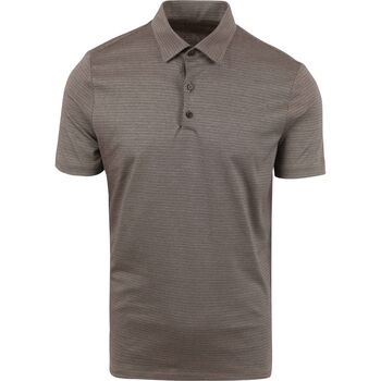 Vêtements Homme T-shirts & Polos Desoto Polo imprimé marron Marron