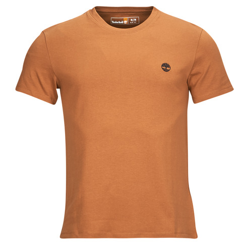 Vêtements Homme T-shirts manches courtes Timberland Larchmont DUNSTAN RIVER JERSEY CREW TEE SLIM Marron