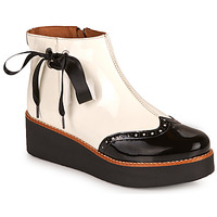 Chaussures Femme Empower Boots Fericelli JANDICI Blanc / noir