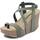Chaussures Femme Tongs Bionatura 29A809 Imb Nabuk Verde Vert