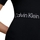 Vêtements Femme Robes Calvin Klein Jeans Logo Tape En Jersey Milano Noir