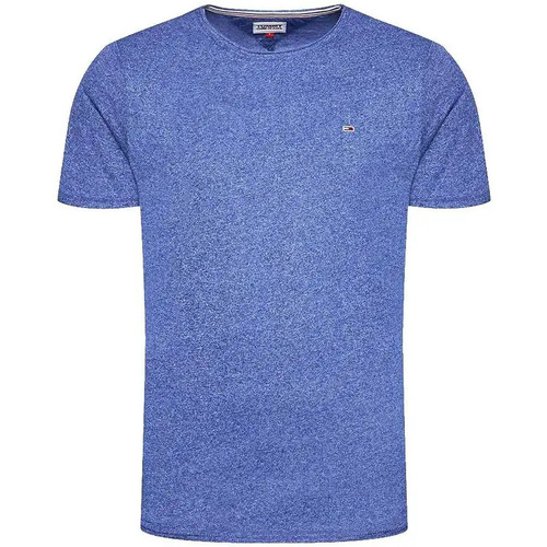 Vêtements Homme T-shirts manches courtes navy Tommy Jeans Logo mini flag Bleu