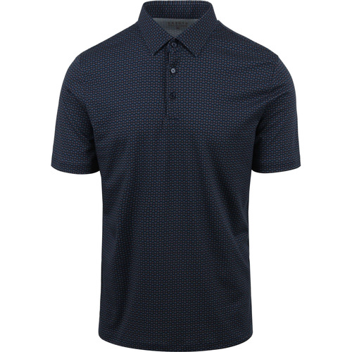 Vêtements Homme T-shirts & Polos Desoto Polo  Impression Marine Bleu
