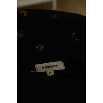 Manoush Robe en coton Noir