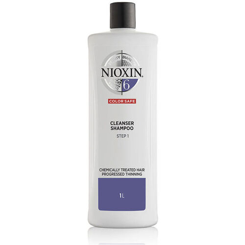 Beauté Shampooings Nioxin System 6 - Shampooing - Pour Cheveux Traités Chimiquement Et Tr 