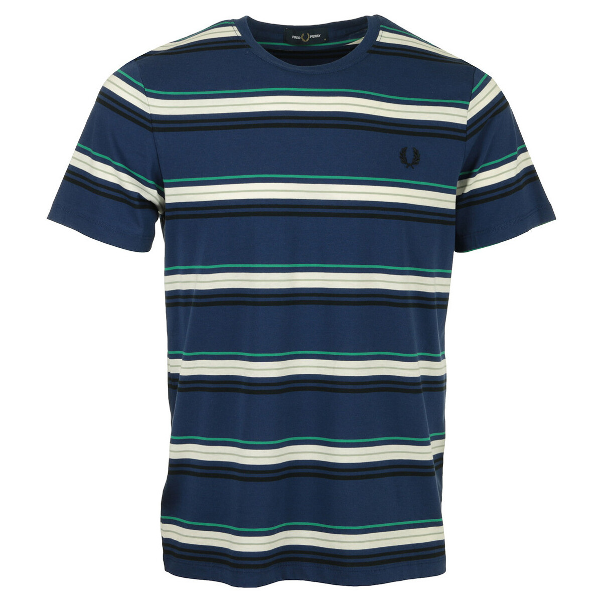 Vêtements Homme T-shirts manches courtes Fred Perry Stripe Bleu