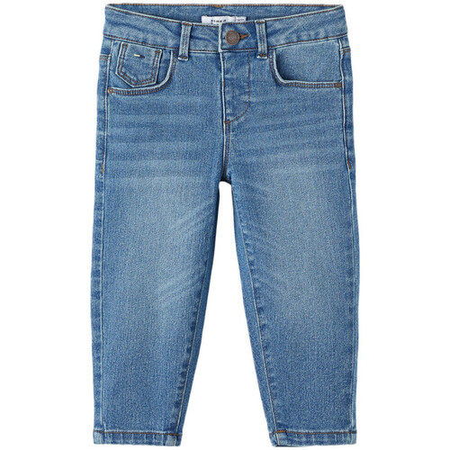 Vêtements Fille Jeans Lounge slim Name it 13206249 Bleu