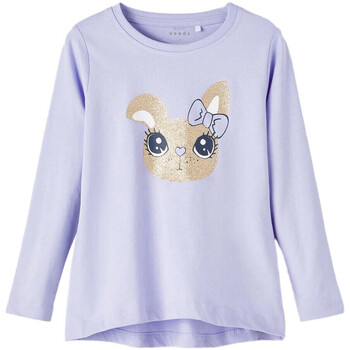 Vêtements Enfant paris teddy hoodie Name it 13212537 Violet