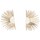 Montres & Bijoux Femme Boucles d'oreilles Luna Collection 70079 Blanc