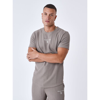 Vêtements Homme T-shirts & Polos Project X Paris PCKari Ss Shirt Dress Taupe
