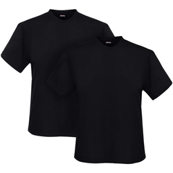 Vêtements Homme Voir toutes les nouveautés Adamo Lot de 2 T-shirts coton Noir
