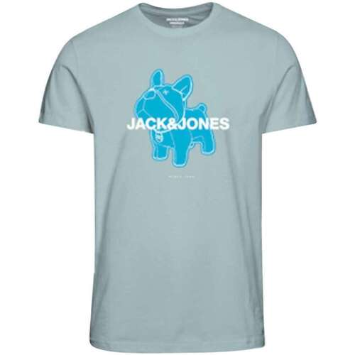 Vêtements Homme T-shirts manches courtes Jack & Jones 146822VTPE23 Bleu