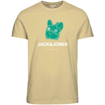 Vêtements Homme T-shirts AERON manches courtes Jack & Jones 146823VTPE23 Jaune