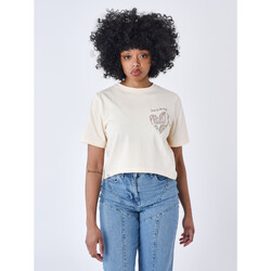 Vêtements Femme T-shirts & Polos Project X Paris Tee Shirt F231013 Beige