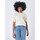 Vêtements Femme T-shirts & Polos Criminal Damage Hoodie avec poches fonctionnelles MA1 Bleu délavé Tee Shirt F231013 Beige
