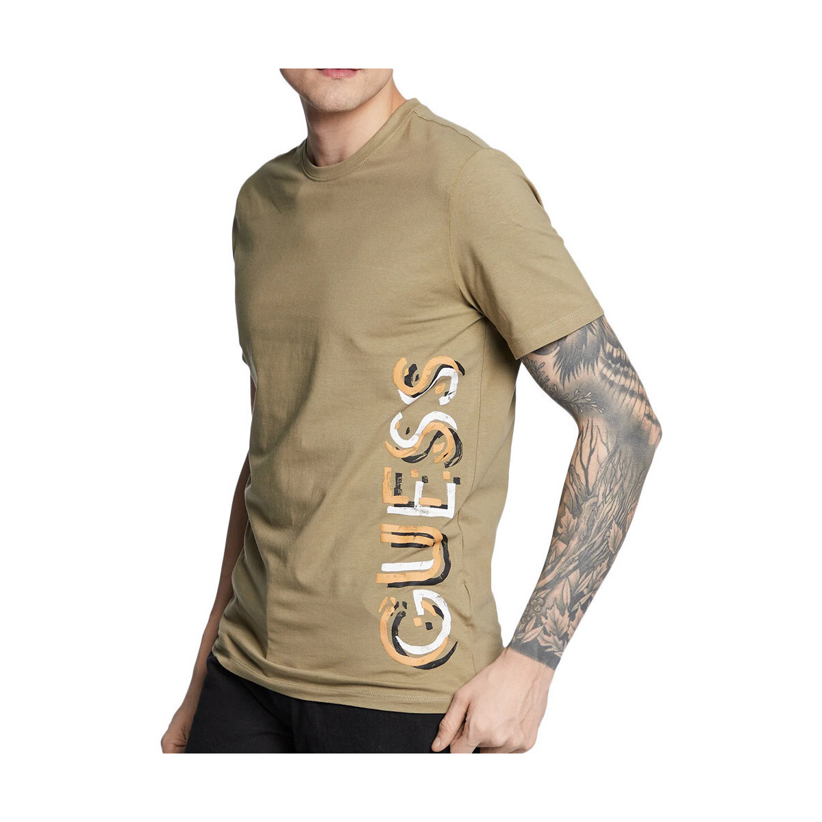 Vêtements Homme T-shirts & Polos Guess G-M3GI22J1314 Vert