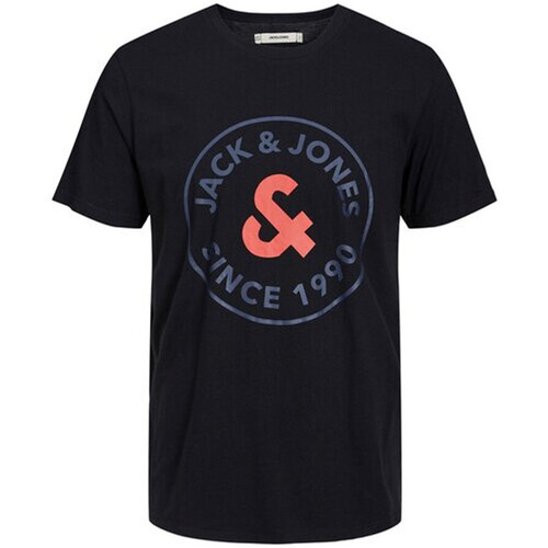 Vêtements Garçon T-shirts & Polos Jack & Jones 12224927 Noir