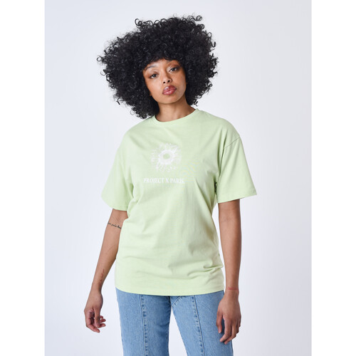 Vêtements Femme T-shirts & Polos LOEWE WOOL POLO SWEATER Tee Shirt F231100 Vert