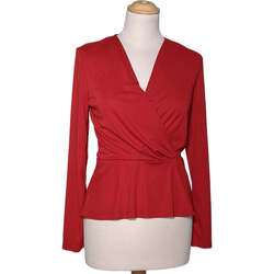 Vêtements Femme NEWLIFE - JE VENDS H&M top manches longues  34 - T0 - XS Rouge Rouge