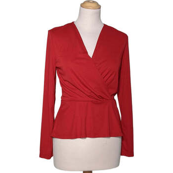 Vêtements Femme Livraison gratuite* et Retour offert H&M Top Manches Longues  34 - T0 - Xs Rouge