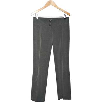 pantalon morgan  pantalon droit femme  38 - t2 - m gris 