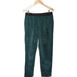 Vêtements Femme Pantalons Camaieu Pantalon Droit Femme  40 - T3 - L Vert