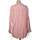 Vêtements Femme Chemises / Chemisiers Zara chemise  34 - T0 - XS Rose Rose