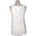 Vêtements Femme Merino 2 Langarm-T-Shirt débardeur  40 - T3 - L Blanc Blanc