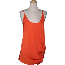 Vêtements Femme Débardeurs / T-shirts sans manche Patrizia Pepe Débardeur  42 - T4 - L/xl Orange
