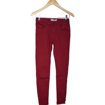 Vêtements Femme Jeans slim Zara Jean Slim Femme  36 - T1 - S Rouge