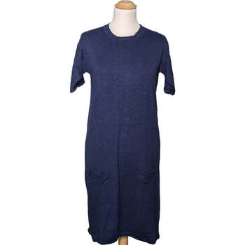 robe courte monoprix  robe courte  36 - t1 - s bleu 
