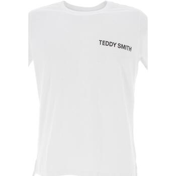 Vêtements Garçon Newlife - Seconde Main Teddy Smith T-required mc jr Blanc