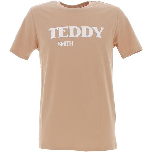 Vêtements Homme T-shirts manches courtes Teddy Smith T-finn mc Rose