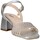 Chaussures Femme Sandales et Nu-pieds NeroGiardini E307320de santal Femme Argenté