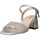 Chaussures Femme Sandales et Nu-pieds NeroGiardini E307320de santal Femme Argent Argenté