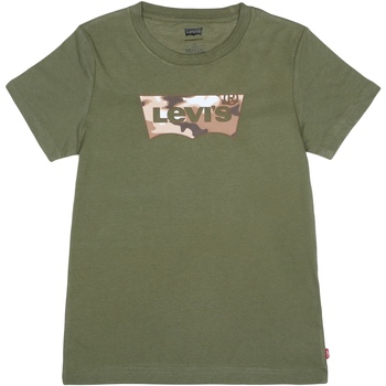 Vêtements Garçon T-shirts manches courtes Levi's Tee Shirt Garçon col rond Vert