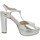 Chaussures Femme Sandales et Nu-pieds L'angolo 5753002.16 Argenté
