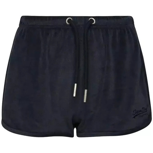 Vêtements Femme Shorts / Bermudas Superdry Chino mini Bleu