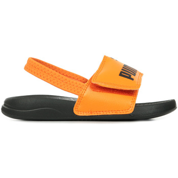 Chaussures Enfant Sandales et Nu-pieds Puma Popcat 20 Backstrap AC Inf Orange / Noir