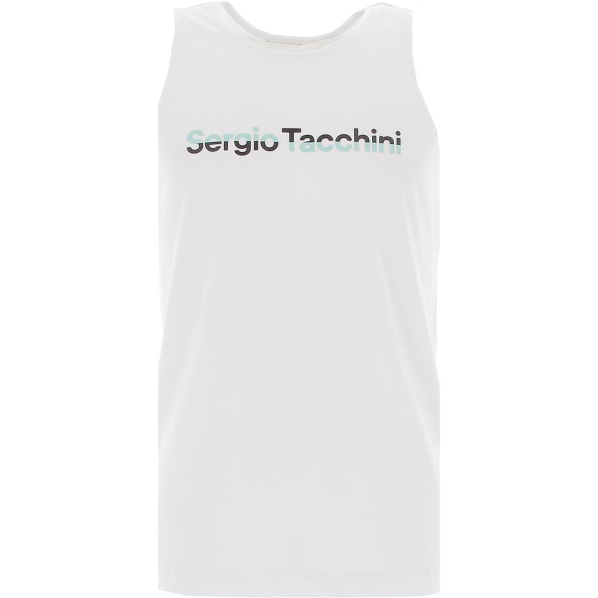 Vêtements Homme Débardeurs / T-shirts sans manche Sergio Tacchini Tobin tank Blanc