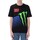 Vêtements Homme T-shirts manches courtes Monster - T-shirt Fabio Quartararo - noir Noir