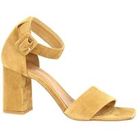 Chaussures Femme Bougeoirs / photophores Pao Nu pieds cuir velours Camel