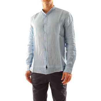 Vêtements Homme Chemises manches longues 40weft WILBERT 1338/1763-W2311 Bleu