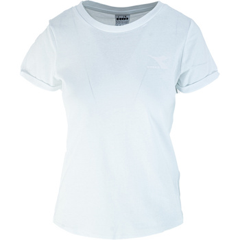Vêtements Femme Débardeurs / T-shirts sans manche Diadora SS Core - Optical White Blanc