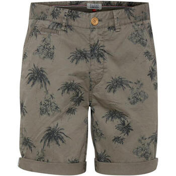 Vêtements Homme Shorts / Bermudas Veste Denim Coton Délavée Shorts PALM Vert