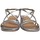 Chaussures Femme Sandales et Nu-pieds Frau 93X2-SILVER Argenté